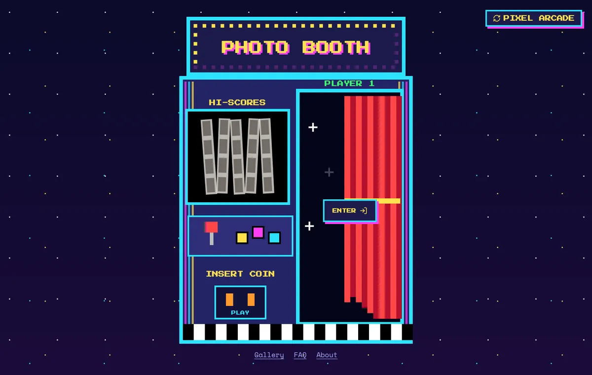 Pixel Arcade theme